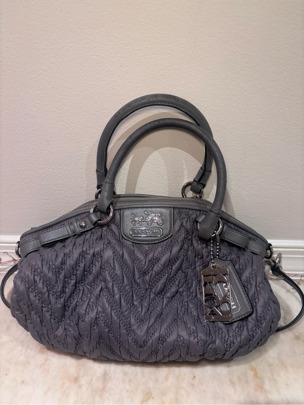 Coach Madison 70th Anniversary Quilted Bag